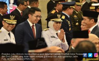 Pesan Presiden Jokowi untuk Mbak Khofifah dan Mas Emil di Jatim - JPNN.com