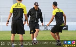 Pelatih Persiba Salahudin Kembali Diperiksa Satgas Antimafia Bola - JPNN.com