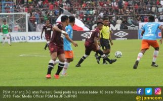 Hancurkan Perseru 12-0, PSM ke Perempat Final Piala Indonesia 2018 - JPNN.com