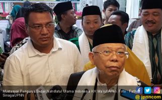 Perkuat Ekonomi Umat, Ma'ruf Amin Silaturahmi dengan Para Kiai - JPNN.com