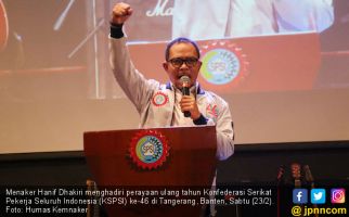Ini Pesan Menaker di Hari Ulang Tahun KSPSI - JPNN.com