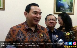 Soal Dana Desa, Tommy Soeharto: Apakah Masyarakat Akan Makan Batu? - JPNN.com