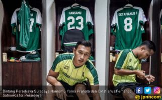 Persib Versus Persebaya, Ezechiel N'Douassel Kontra Hansamu Yama - JPNN.com