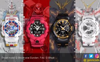 Casio Tawarkan 4 Model G-Shock Edisi Gundam - JPNN.com