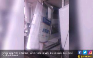 Gerai ATM BRI di Samping Kecamatan Tamsel Dirusak - JPNN.com