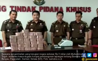 Terdakwa Korupsi Jalan Bandara Atung Bungsu Kembalikan Kerugian Negara Rp 3 Miliar - JPNN.com