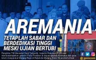 Panglima TNI dan Waketum PSSI Semarakkan Piala Presiden di Malang - JPNN.com