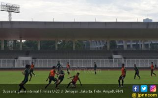 Keras, Beberapa Pemain Timnas U-23 Jatuh, Laga Sempat Dihentikan - JPNN.com