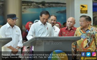 Pak Jokowi Minta Kapasitas Terminal Bandara Depati Amir Ditingkatkan Lagi - JPNN.com