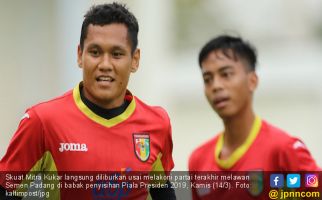 Mitra Kukar Langsung Liburkan Pemain Usai Laga Kontra Semen Padang - JPNN.com