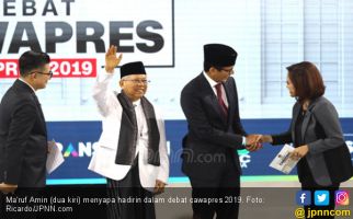 Netizen Terpesona dengan Performa Ma'ruf Amin dalam Debat Cawapres - JPNN.com