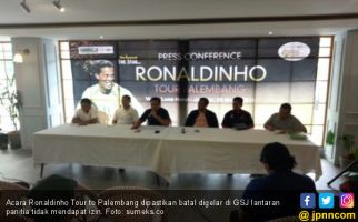 Panitia Beber Alasan Batalkan Acara Ronaldinho Tour to Palembang - JPNN.com