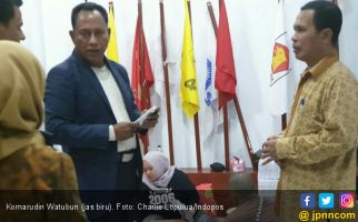 Kunjungi KPU Mimika, Komarudin Watubun Sampaikan Pesan Penting - JPNN.com