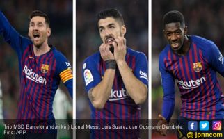 Aduh! Lionel Messi, Luis Suarez dan Ousmane Dembele Cedera - JPNN.com