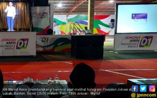 Hologram Jokowi - Ma'ruf Bakal Berkeliling untuk Kampanye - JPNN.com