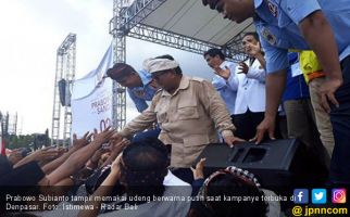 Kampanye di Bali, Prabowo: Hai Elite-Elite di Jakarta, Sudah Saatnya Kau Minggir - JPNN.com
