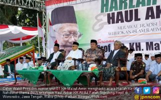 Ma'ruf Amin Hadiri Harlah Ke-96 NU di Wonosobo - JPNN.com