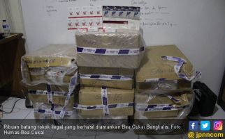 Bea Cukai Bengkalis Gagalkan Penyelundupan 89 Ribu Rokok Ilegal - JPNN.com