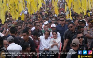 Kampanye di Sulbar, Jokowi Janji Selesaikan Pembangunan 3 Ruas Jalan di Mamuju - JPNN.com