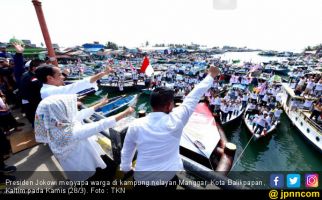 Sambutan Unik Nelayan Balikpapan untuk Jokowi - JPNN.com