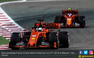 Duet Pembalap Ferrari Dominasi Sesi Latihan Bebas Seri 2 F1 2019 di Bahrain - JPNN.com