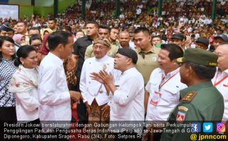 Ini Janji Jokowi Saat Bersilaturahmi dengan Pengusaha Pengilingan Padi - JPNN.com