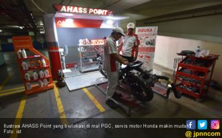 Servis Motor Honda Makin Mudah di Lokasi Parkir Mal - JPNN.com