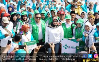 Wujudkan Komitmen, Bupati Ade Yasin Luncurkan 700 Ribu Kartu Bogor Sehat - JPNN.com