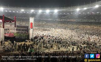 Kampanye Akbar Prabowo, Hotel Sekitar GBK Penuh, Tersisa Kamar Bertarif Rp 3 Juta - JPNN.com