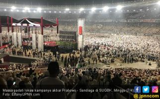 Kampanye Akbar Prabowo – Sandi: Lihat, SUGBK Sudah Dipenuhi Massa - JPNN.com