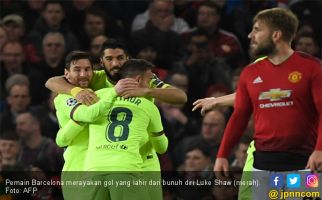 Aksi Bunuh Diri Warnai Kemenangan Barcelona Atas Manchester United - JPNN.com