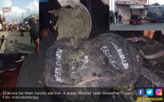 Temuan Tas Hitam Bertuliskan Ada Bom Bikin Heboh Warga Pematangsiantar - JPNN.com