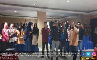 Hari Terakhir Kampanye, Milenial Bengkulu Deklarasi Dukung Jokowi - JPNN.com