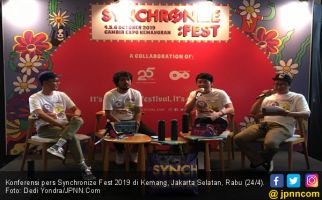 41 Musisi Lintas Genre Masuk Daftar Pengisi Synchronize Fest 2019 - JPNN.com