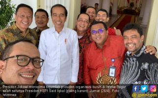 Ssstt, Said Iqbal Bertemu Jokowi di Istana - JPNN.com