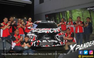 Komunitas Meriahkan Booth Mitsubishi Motors di IIMS 2019 - JPNN.com