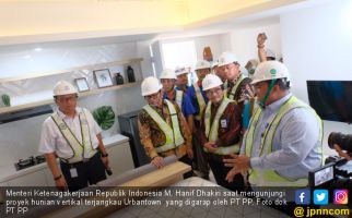 PT PP Fokus Garap Hunian Untuk Buruh, Menteri Ketenagakerjaan Kunjungi Urbantown Serpong - JPNN.com