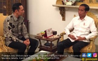 Jokowi - AHY Tampak Akrab Banget, Gerindra Apa Kabar ? - JPNN.com