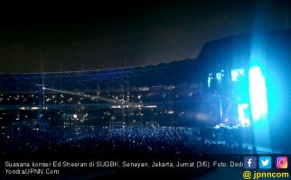 Sapa Penggemar di SUGBK, Ed Sheeran Ucapkan Halo Jakarta dan Minta Maaf - JPNN.com