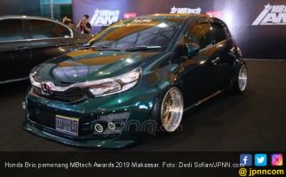 Berbekal Racikan Bordir dan Warna, Honda Brio Sabet Juara MBtech Awards 2019 - JPNN.com