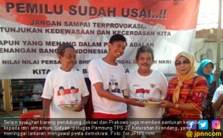Alhamdulillah, Relawan Pendukung Jokowi dan Prabowo Syukuran Bareng di Jakarta Barat - JPNN.com
