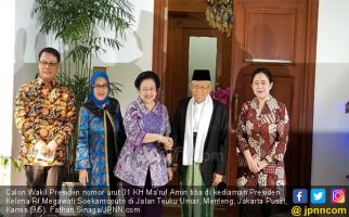 Lepas Kangen, Ma'ruf Amin dan Megawati Gelar Pertemuan Tertutup Satu Jam - JPNN.com