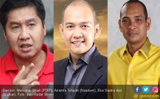 3 Caleg Kondang Ini Hampir Pasti Gagal ke Senayan, Kalah dari Teman Sendiri - JPNN.com