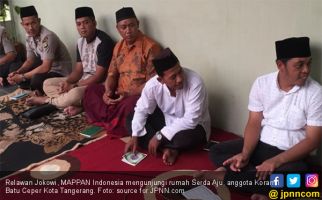 Relawan Jokowi Gelar Tahlilan Buat Serda Aju yang Meninggal Demi Menjaga Rekapitulasi Suara - JPNN.com