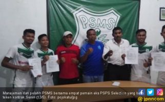 4 Pemain Eks PSPS Selection Resmi Berkostum PSMS Medan - JPNN.com