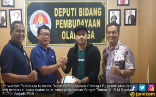 Winger Timnas Indonesia U-19 Bakal Jadi Ikon Persebaya Surabaya - JPNN.com
