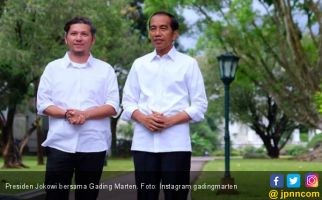 Gading Marten: Selamat Pak Jokowi, Semaaaaangaaaatttt! - JPNN.com