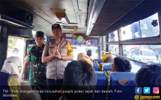 Antisipasi People Power, Polres Ciamis Razia Massa yang ke Jakarta - JPNN.com