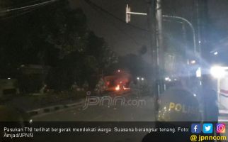Didekati Pasukan TNI, Massa Demo 22 Mei di Petamburan Langsung Ciut - JPNN.com