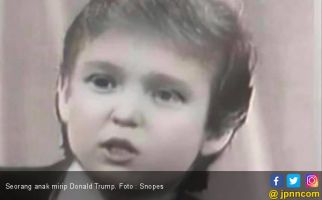 Apa Benar Anak Imut ini Adalah Wajah Trump Waktu Kecil ? - JPNN.com